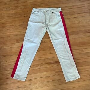 Vintage Genuine Robucks Cream Denim